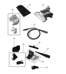 Polti Náhradní hadice pro pro parní mopy Polti Vaporetto 3 CLEAN, SV220 a SV240 (M0006951)
