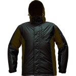 Bunda DAYBORO zimní parka s odepínací kapucí pánská tmavě hnědá XL tmavě hnědá