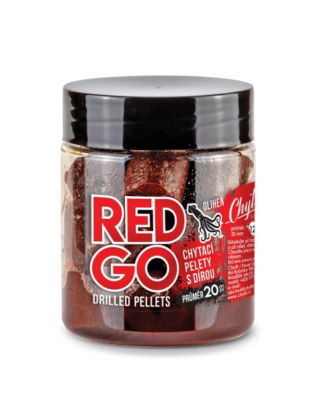 Chytil Pelety v dipu Red Go 120g - 14mm,Chytil Pelety v dipu Red Go 120g - 14mm