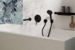 HANSGROHE - WallStoris Set koupelnových doplňků, matná černá 27967670