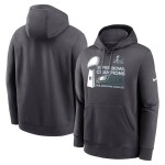 Nike Pánská mikina Philadelphia Eagles NFL Super Bowl LIX Champions Locker Room Hoodie Velikost: M