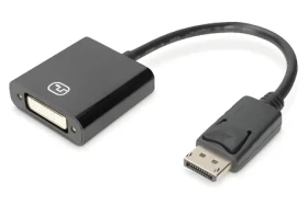 Digitus mini DisplayPort - DVI-I / Redukce / 0,15 m / Full HD 1080p / 60 Hz / aktivní (DB-340414-001-S)