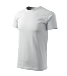 Basic Recycled tričko pánské bílá 3XL