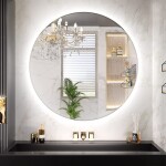 REA - Zrcadlo LED 80cm HZJ080 HOM-02801