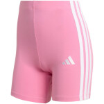Dámské šortky adidas Essentials 3-Stripes High Waisted Biker shorts pink KT1625 dámské m