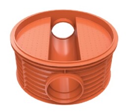 MIDAS Šachtové dno PP DN 1000/315 , přímé , bez těsnění