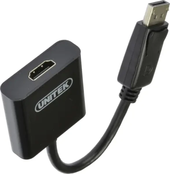 Unitek Y-5118DA černá / Adaptér DisplayPort - HDMI (Y-5118DA)