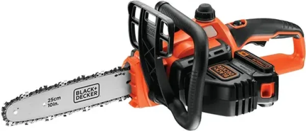 Black&Decker GKC1825L20 / Aku Řetězová pila / 18V / 2.0Ah / Délka čepele 25 cm / Rozteč řetězu 9.52 mm