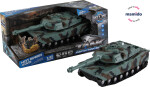 Mamido Vojenský tank 1:32 se zvuky a světly MT1306