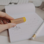 Eulenschnitt Guma na gumování Smiley, žlutá barva, plast