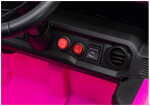 Mamido Elektrické autíčko Jeep Rubicon 24 V 2x200 W růžové