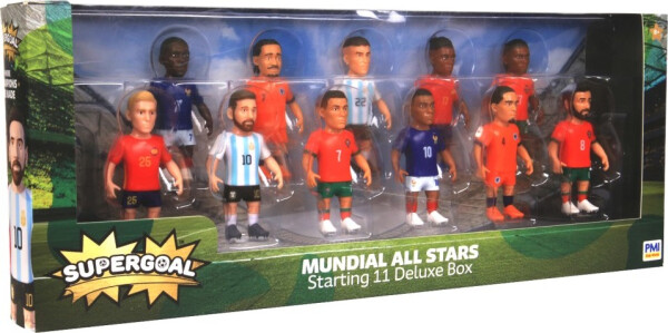 Supergoal figurky fotbalisti Deluxe box 11 ks