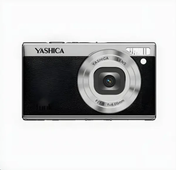 Yashica Tank černá / Kompaktní fotoaparát / 12 MP / 4K video / 3" výklopný displej / 8x zoom (YAS-DGCMTK-BK)