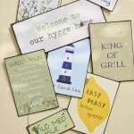 Ib Laursen Plechová cedule King of Grill, zelená barva, kov