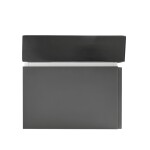 Koupelnová skříňka s umyvadlem SAT Feel 60x30x46 cm antracit mat SATFEEL60ANTU3 SATFEEL60ANTU3