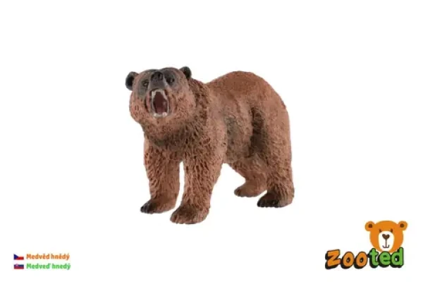 ZOOTED Zvířátko medvěd hnědý
