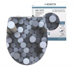 Schütte ROUND DIPS | Duroplast HG, Soft Close 4008431825939