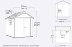 KETER OAKLAND 757 domek