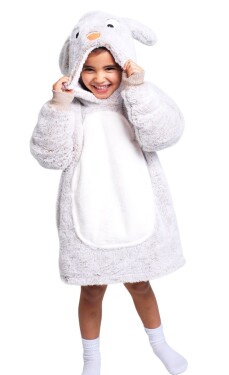 Cozy Noxxiez mikinová deka pro děti 3-6 let - Králík