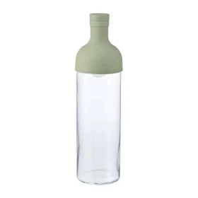 Hario Cold Brew Tea zelená / Láhev na cold brew / 750 ml / sklo a silikon