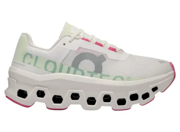 On Running Cloudmonster dámské běžecké boty - On Cloudmonster dámské běžecké boty White/Lima vel. US 7 / EU 38