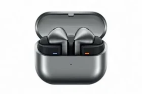 Rozbaleno - SAMSUNG Galaxy Buds 3 Pro Silver / Bezdrátová sluchátka s mikrofonem / ANC / Bluetooth / až 30 hodin / rozbaleno (SM-R630NZAAEUE.rozbaleno)
