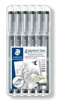 STAEDTLER Pigment Liner 308 / Liner / 0,8 mm / černý / 6 ks (308 SB6P)