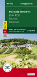 Západní Weinviertel 1:50 000 turistická, cyklistická rekreační mapa