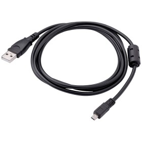 Akyga USB kabel USB-A zástrčka, UC-E6 1.50 m černá AK-USB-20