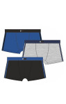 Hladké pánské boxerky Redo 3XL-5XL směs barev 3XL