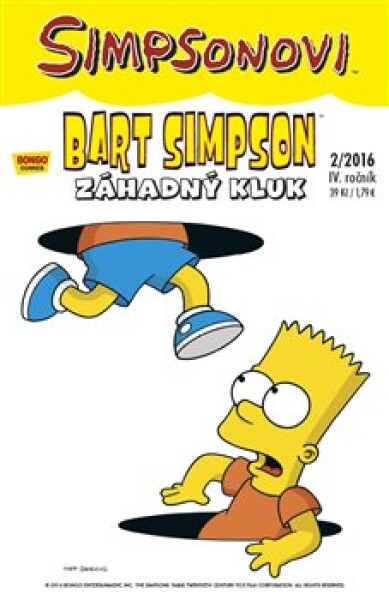 Bart Simpson 2/2016: Záhadný kluk Groening