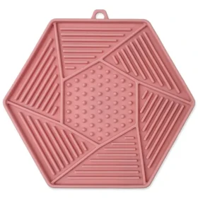 Epic Pet LickSnack Lízací podložka hexagon světle růžový 17x15cm (443-292002)