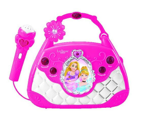 Lexibook kabelka Disney princezny s reproduktorem a mikrofonem - Alltoys Lexibook