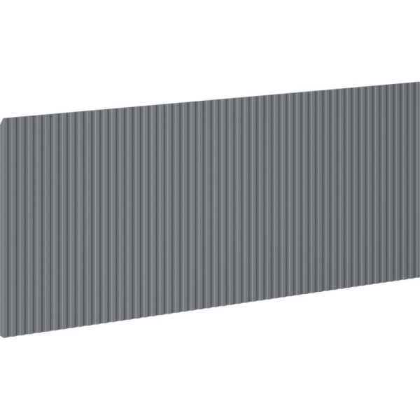 MEXEN - Rivel čelo pro koupelnovou skříňku reliéf 120 x 43,5, grafit mat 91A20-1200-470-1-66