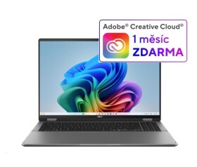 ASUS NTB Vivobook 16 Flip (TP3607SA-OLED099W), Ultra 7 258V, 16" 1920 x 1200, 32GB, 1TB SSD, Intel Arc, W11 Home, Gray EDF_2910312