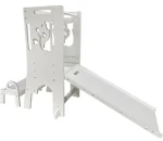 2Kids Toys Rostoucí učící věž Kočka se skluzavkou a tabulí / od 18 měsíců (2D33827)