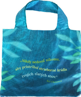 Taška nákupná skladacia "Nikdy nedovoľ nikomu"