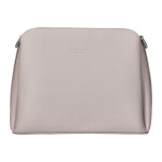 Trendy dámská koženková crossbody kabelka Lira, šedá