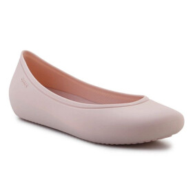 Dámské balerínky Brooklyn Flat W 209384-6UR Světle růžová - Crocs světle růžová 39/40