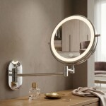 REA - Zrcadlo LED Glow Chrome HOM-70003