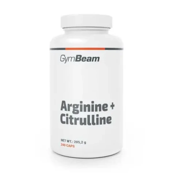 Arginin + Citrulin - GymBeam (240 kaps.) (111025-1-240caps)