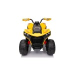 Mamido Dětská elektrická čtyřkolka Fast Wheel 4x4 žlutá