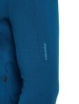 ICEBREAKER Mens Mer 260 Quantum IV LS Zip Hoodie, Atlantis velikost: S