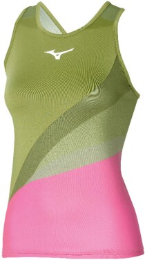 Běžecké tílko Mizuno Release Printed Tank 62GAA70133 Velikost textilu: M