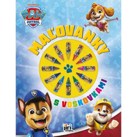 Maľovanky s voskovkami Labková patrola