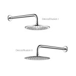 BESCO - Podomítkový sprchový set SLIM DECCO/ILLUSION II Grafitová BABPDIIIGR