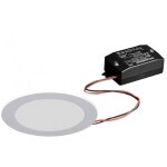 Paulmann 92907 Whirl LED vestavné svítidlo, LED, pevně vestavěné LED, 4.9 W, hliník (kartáčovaný), saténová, sada 3 ks