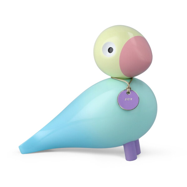 Kay Bojesen Dřevěný ptáček Joy Story Bird – sběratelská edice, modrá barva, dřevo