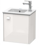 DURAVIT - Brioso Umyvadlová skříňka 44x42x29 cm, pravá, 1 dvířka, lesklá bílá BR4000R2222