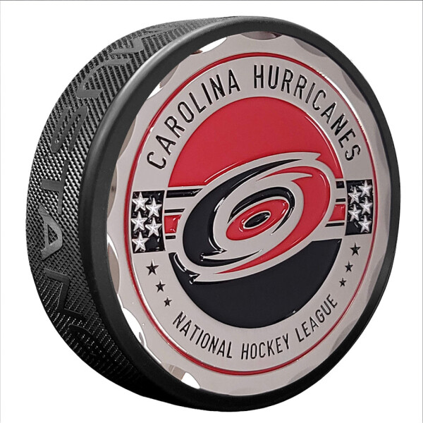 Mustang Puk Carolina Hurricanes NHL Stars & Stripes Medallion